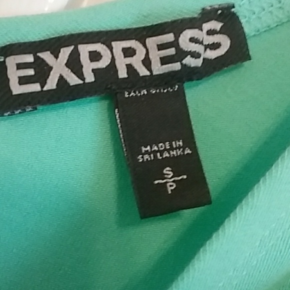 Express mini dress mint green - Picture 2 of 2